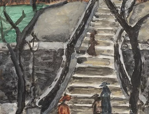 L'escalier du maquis